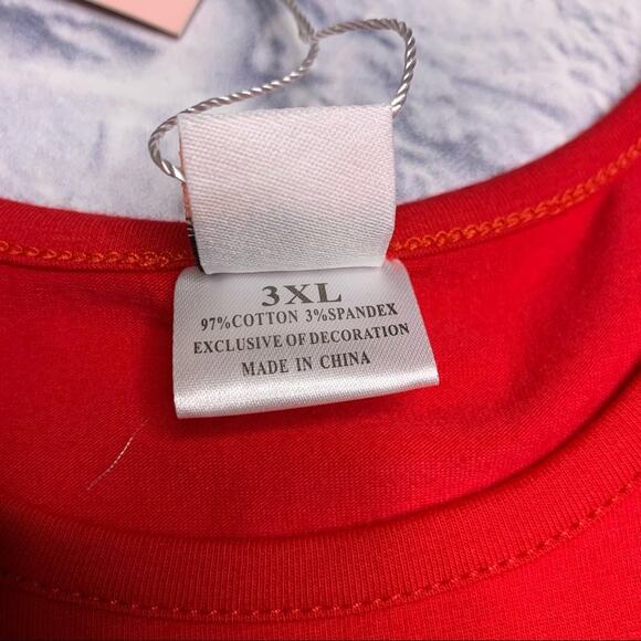 NEW Mia Belle Girls ‘Baby It’s Cold Outside’ Cold Shoulder Christmas Top - Picture 5 of 8